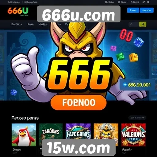 Recursos exclusivos do site 666u.com